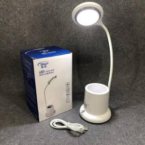 Настільна лампа акумуляторна на гнучкій ніжці з органайзером Tedlux TL-1006 usb світильник. Photo 3
