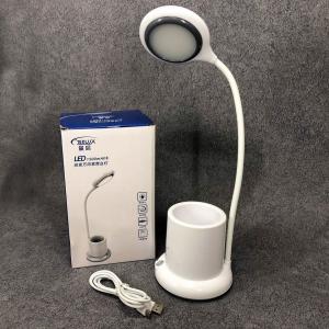Настільна лампа акумуляторна на гнучкій ніжці з органайзером Tedlux TL-1006 usb світильник. Photo 2