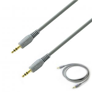 Універсальний кабель Lesko jack 3.5mm-3.5mm 1.5 м для комп'ютера смартфона навушників аудіосистем