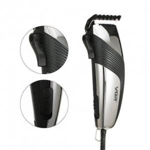 Машинка для стрижки волос с керамическим лезвием и 8 насадками VGR V-121. Photo 3