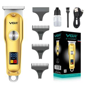 Тример для волосся і бороди VGR V-290 LED Display 3 насадки