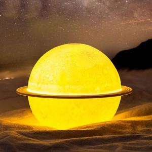 Зволожувач очищувач повітря нічник 3 в 1 Сатурн компактний з LED підсвічуванням 3 режими. Photo 3