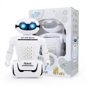 Електронна дитяча скарбничка - сейф із кодовим замком і купюроприймачем і лампа 2в1