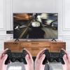 Игровая приставка для телевизора 4K Android TV 10 с двумя беспроводными джойстиками