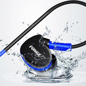 Гарнітура FONGE S500 Синя вакуумна для занять спортом із кріпленням за вухом