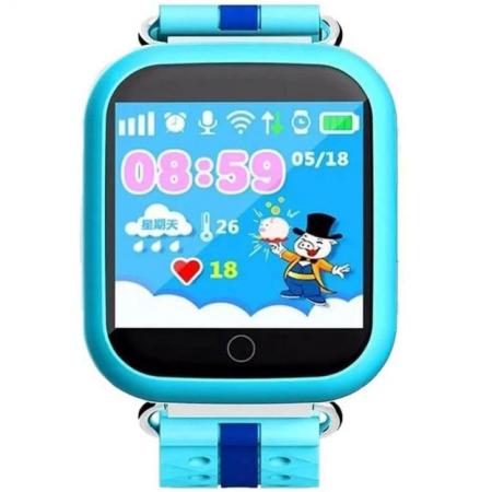 Дитячий розумний годинник з GPS Smart baby watch Q750 Blue