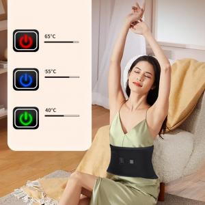 Електрична USB грілка-пояс із підігрівом Lesko YX211 вібраційний поперековий зігріваючий. Photo 3