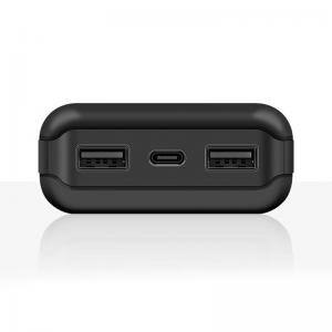 Повербанк Xionel XN-818P 20000mA Black на сонячній батареї УМБ Power Bank. Photo 3