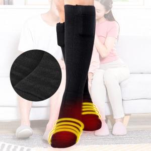 Електричні теплі шкарпетки з акумулятором YX807 Black. Photo 2