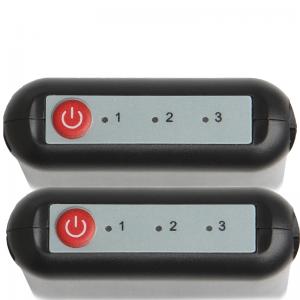 Електричні теплі шкарпетки з акумулятором YX807 Black. Photo 3