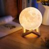 3D нічник місяць що світиться Moon Lamp