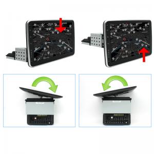 Автомобільна магнітола 10.1" Lesko 3500 А 1din 2/32 Android поворотний екран CPS підтримка камери заднього огляду. Photo 3