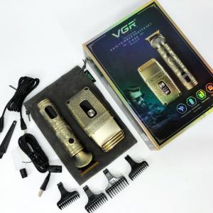 Безпровідний професійний набір машинка для стрижки та шейвер VGR V-649. Photo 3