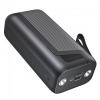 Повербанк Xionel XP-30L 30000 mA УМБ Power Bank с фонариком Black