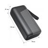 Повербанк Xionel XP-30L 30000 mA УМБ Power Bank с фонариком Black