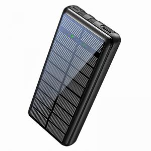 Повербанк Xionel YD-692S 20000 mA УМБ Power Bank із сонячною батареєю Black