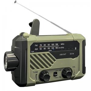 Фонарь кемпинговый KAYINOW 290 2000 mAh с динамо FM-AM радио повербанком