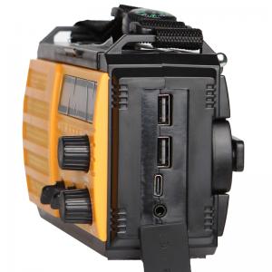 Ліхтар кемпінговий KAYINOW 089 8000 mAh з динамо FM-AM радіо повербанком. Photo 2