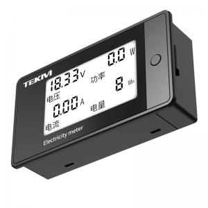 Цифровий вольтметр Lesko 9050 20A цифровий амперметр дисплей вимірювач напруги тестер. Photo 2