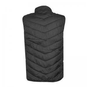 Жилетка з підігрівом від повербанка USB M01-9 Black 9 зон підігріву для туризму риболовлі активного відпочинку. Photo 3