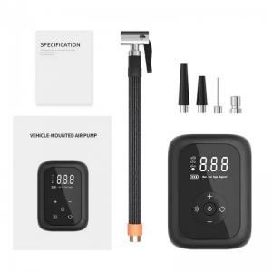 Портативний автокомпресор CZK-4234 для накачування шин. Photo 2