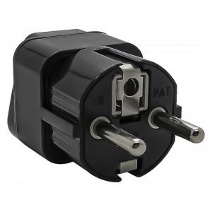 Універсальний перехідник UK/US на євророзетку EU WD-9 Black. Photo 2