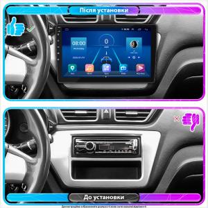 Автомобільна магнітола 9" 1 din 9216A 4/64 GB великий екран Wi-Fi GPS підтримка камери заднього огляду. Photo 3