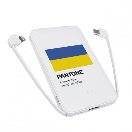 Повербанк ZIZ Україна Pantone 5000 мАч