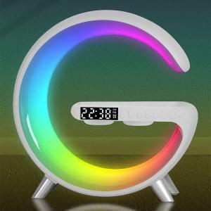 Настільна смарт лампа-нічник G-Smart N69 з бездротовою зарядкою та Bluetooth колонкою. Photo 2