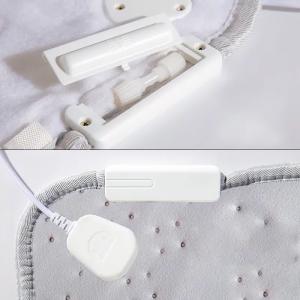 Электрическая простынь J-002 180*150 см с двойным подогревом от сети 220 вольт Blue. Photo 3