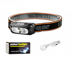 Ліхтарик налобний X-Balog BL-0158A світлодіодний для туриста Black. Photo 3