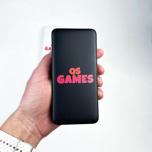 Повербанк з логотипом 20000 мАг чорний. Photo 3