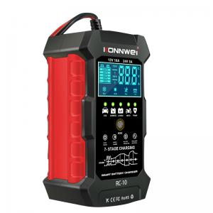 Автомобільний зарядний пристрій KONNWEI RC-10 12В 10А/24В 5А десульфатор. Photo 2