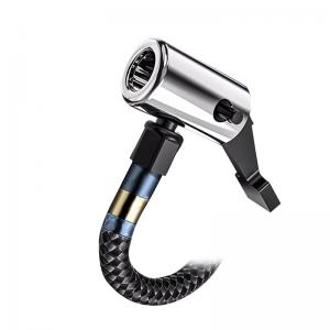 Портативний автомобільний міні компресор HELLOLEIBOO CQB-008-04. Photo 2