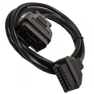 Удлинитель Lesko OBD2 прямой 1.5м диагностический кабель для автомобиля напряжение 12V