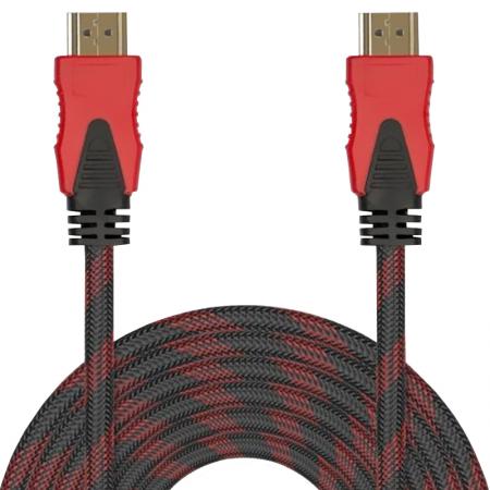 Кабель HDMI/HDMI 10м для підключення техніки сумісний із телевізорами проекторами