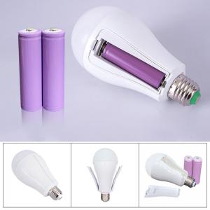 Світлодіодна лампа SENDL AY-QP03 20 Вт на акумуляторі бездротова з цоколем E27 6500K. Photo 3