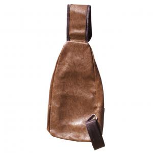 Рюкзак Haodier Jeep Brown через плече зарядна сумка з USB чоловіча повсякденного використання. Photo 3