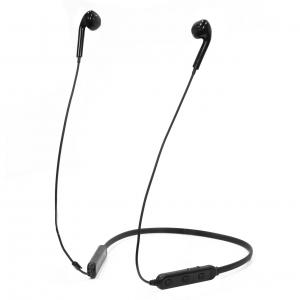 Bluetooth гарнітура Moloke S6 Black спортивна бездротова навушники з мікрофоном у вуха Блютуз 5.0