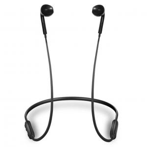 Bluetooth гарнитура Moloke S6 Black спортивная беспроводная наушники с микрофоном в уши Блютуз 5.0. Photo 2