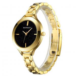 Годинник BAOSAILI BSL1049 Gold елегантний для дівчат Баосаїлі кварцовий механізм наручні