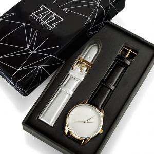 Годинник ZIZ Мінімалізм (чорний, золото). Photo 3