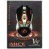 Мышь проводная iMICE V5 Black компьютерная игровая Разрешение сенсора 3200 DPI 7 кнопок USB 1.2 м для ПК