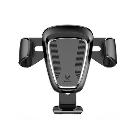 Автотримач Baseus Gravity Car Mount Black обертання на 360 градусів для смартфона