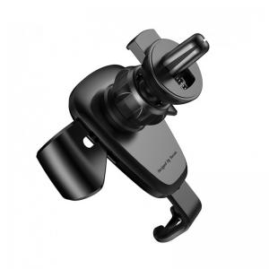 Автотримач Baseus Gravity Car Mount Black обертання на 360 градусів для смартфона. Photo 3