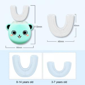 Розумна ультразвукова електрична зубна щітка капа з автоматичною стерилізацією BeWhite дитяча. Photo 2