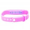 Силиконовый браслет от комаров Lesko Anti Mosquito Band Pink отпугиватель насекомых